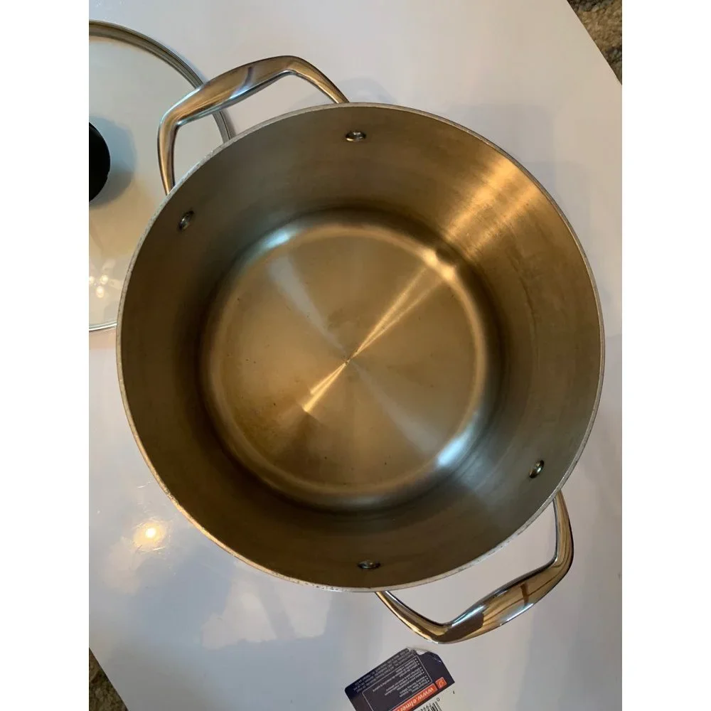 Tramontina Triplyclad 8Qt 7.6L Premium Stainless Steel 83116/023